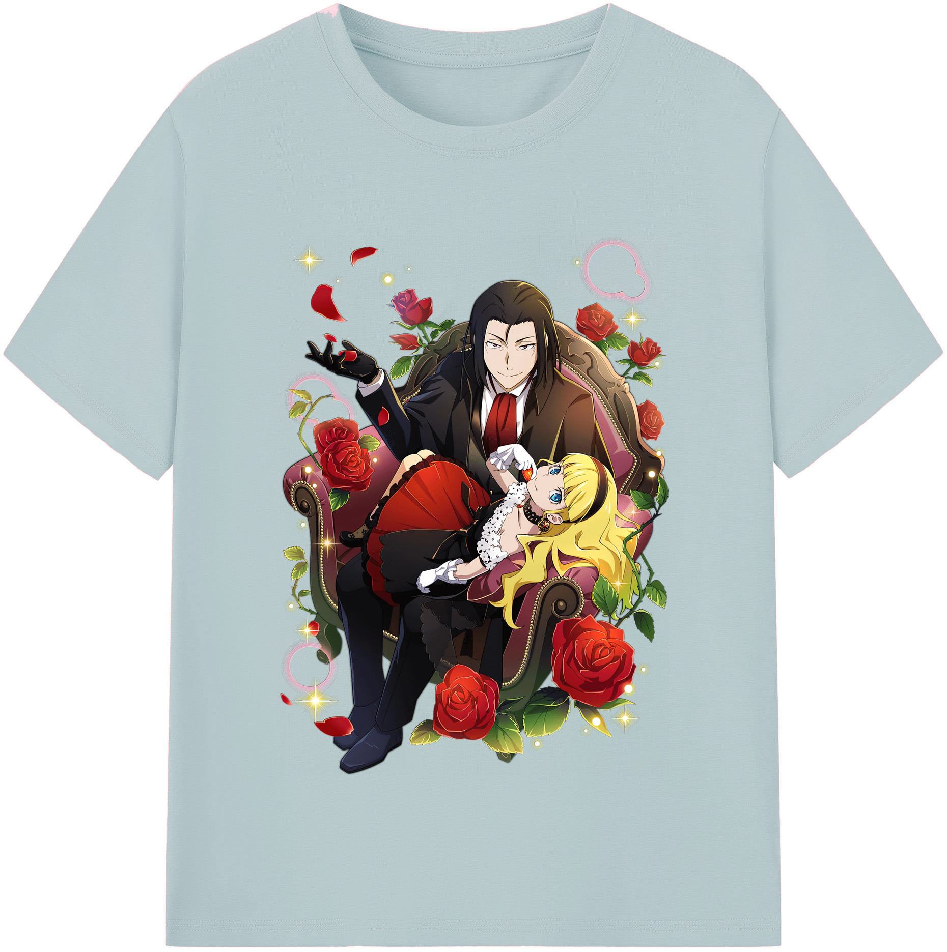（画像用） 文豪ストレイドッグス Bungo Stray Dogs 綿100％半袖Tシャツ（フロントプリント）